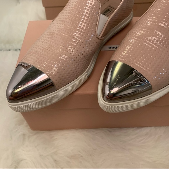 Miu Miu Slip on Sneakers - Picture 2 of 12